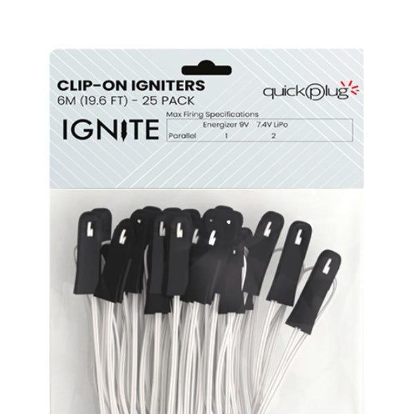 Clip-On Igniters | Quickplug Enabled Clippers for Firing System by Cobra -Shop Online for Quickplug Clip-On Igniter at Elite Fireworks!