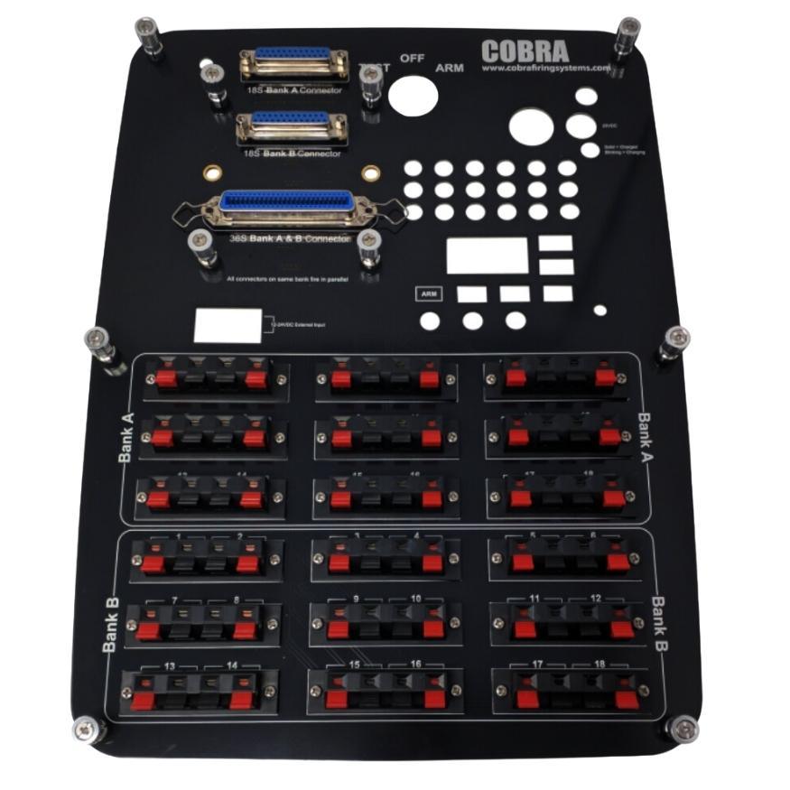 Cobra 36M Pro Case | Pro Armor Case with Onboard Cue Adapter Plate by Cobra -Shop Online for Module Accessory Set at Elite Fireworks!