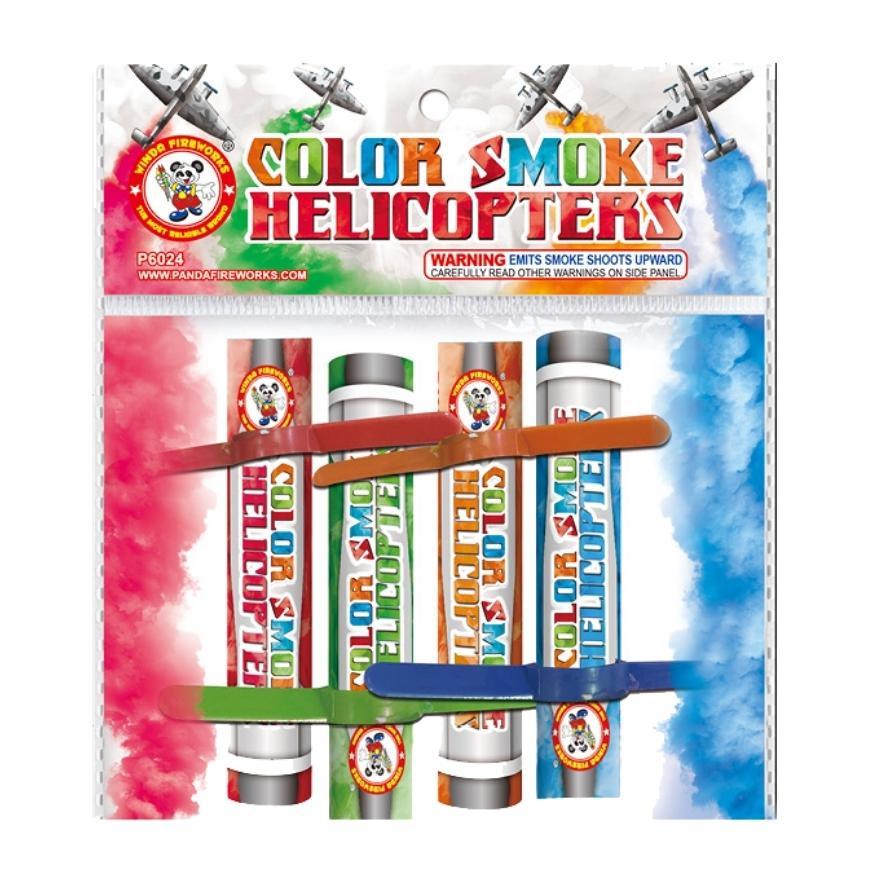Color Smoke Helicopters | Multi-Color Smoke & Wing Gadget by Winda Fireworks -Shop Online for Large Smoke Tube at Elite Fireworks!