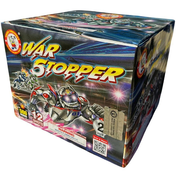 Container Load Blue | 48 Shot Box Kit™ - Super Kung Fu - Super Stunt - Reach For The Sky - War Stopper by Winda Fireworks -Shop Online for NOAB Cake at Elite Fireworks!