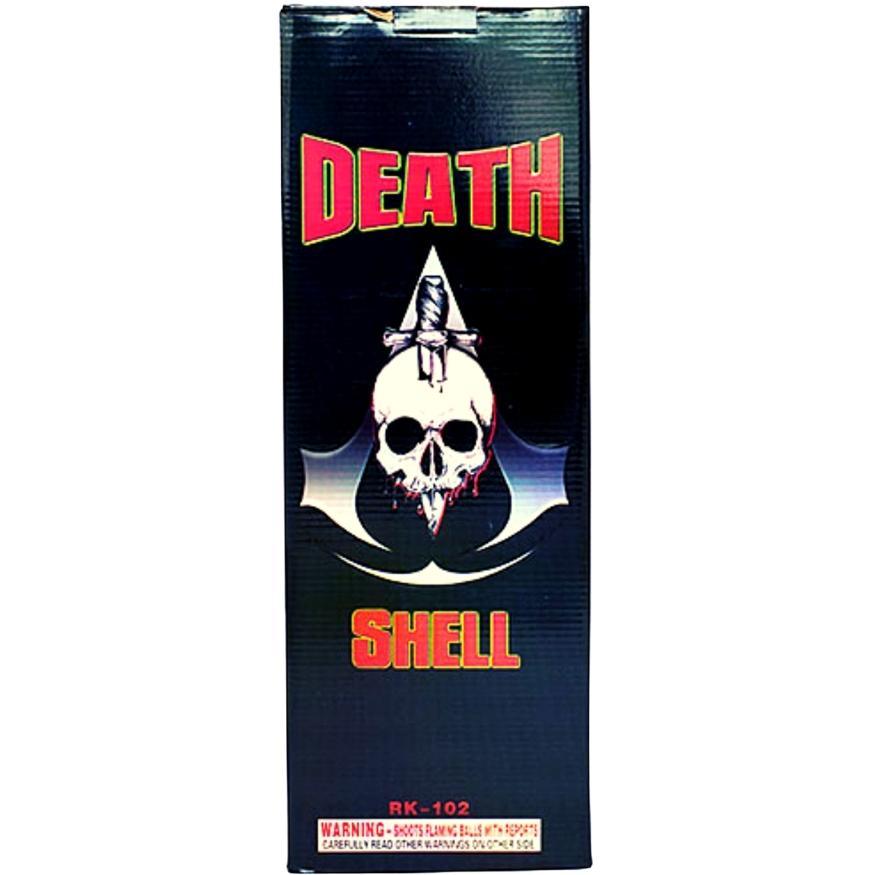 Death Shell | 24 Break Artillery Shell by Dynamite Fireworks -Shop Online for X-tra Large Canister Kit™ at Elite Fireworks!