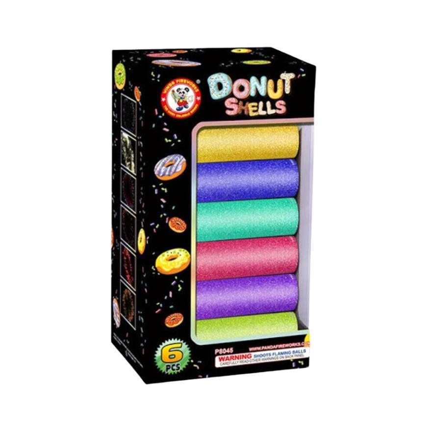 Donut Shells | 6 Break Artillery Shell by Winda Fireworks -Shop Online for XX-tra Large Canister Kit™ at Elite Fireworks!