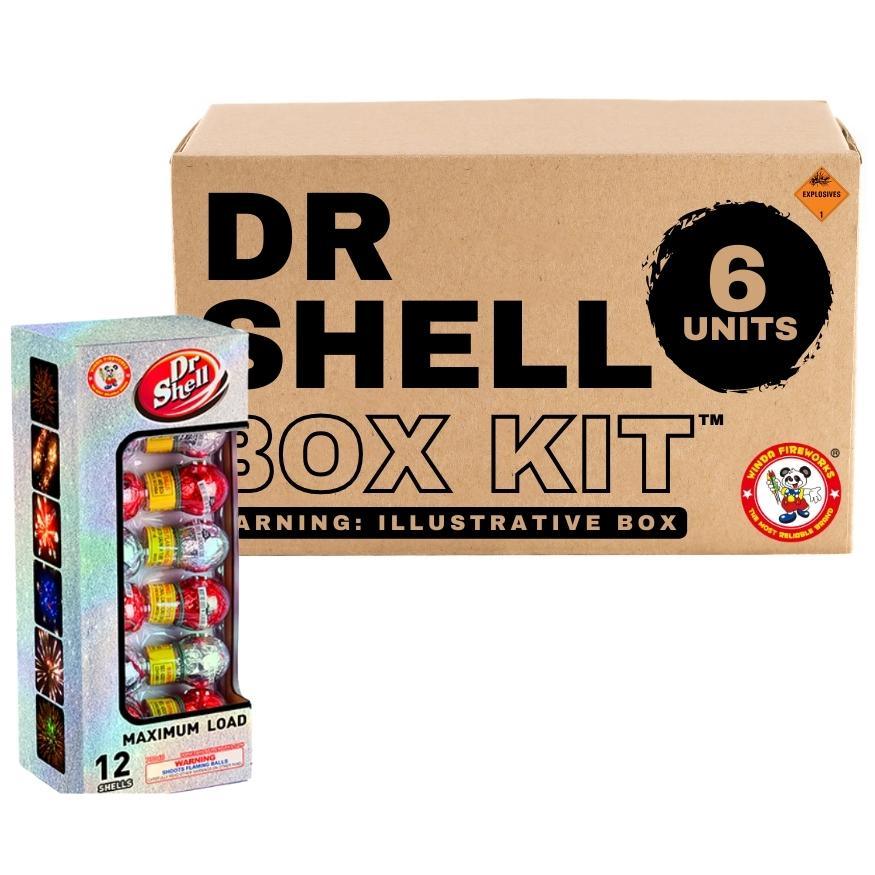 Dr Shell | 12 Break Artillery Shell by Winda Fireworks -Shop Online for Large Ball Kit™ at Elite Fireworks!