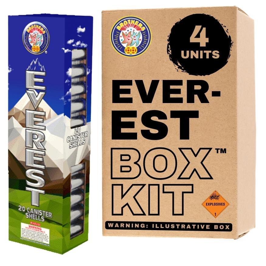 Everest | 20 Break Artillery Shell by Brothers Pyrotechnics -Shop Online for Large Canister Kit™ at Elite Fireworks!