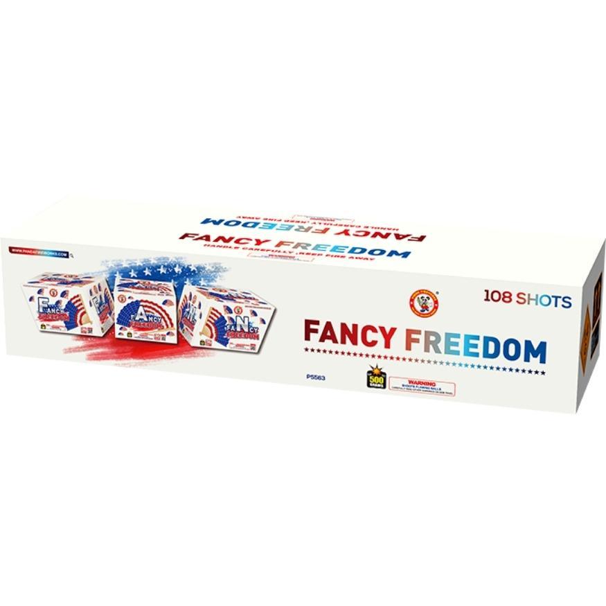 Fancy Freedom | 108 Shot Aerial Repeater Set by Winda Fireworks -Shop Online for X-tra Large Cake™ at Elite Fireworks!