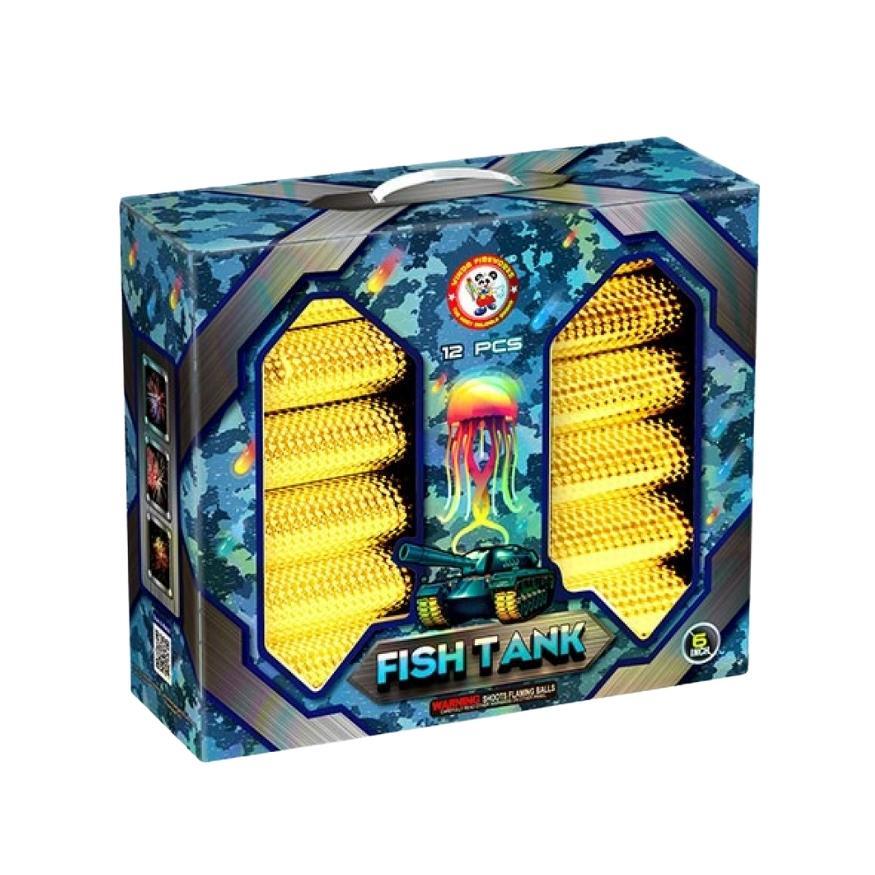 Fish Tank | 12 Break Artillery Shell by Winda Fireworks -Shop Online for XX-tra Large Canister Kit™ at Elite Fireworks!
