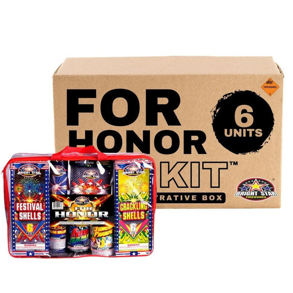 For Honor | Aerial & Ground Mix Variety Assortment by Winda Fireworks -Shop Online for Standard Select Kit™ at Elite Fireworks!