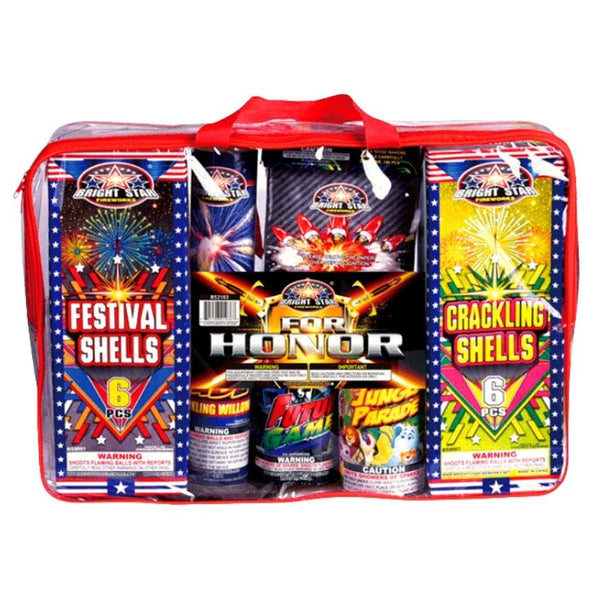 For Honor | Aerial & Ground Mix Variety Assortment by Winda Fireworks -Shop Online for Standard Select Kit™ at Elite Fireworks!