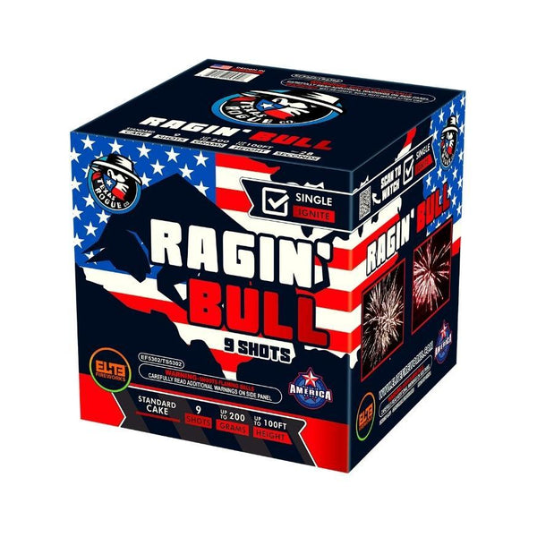 Fort Texas™ ｜75 Shot Box Kit™ - Ragin' Bull™ - Risin' Stallion™ by Texas Rogue Co.™ -Shop Online for Standard Cake at Elite Fireworks!