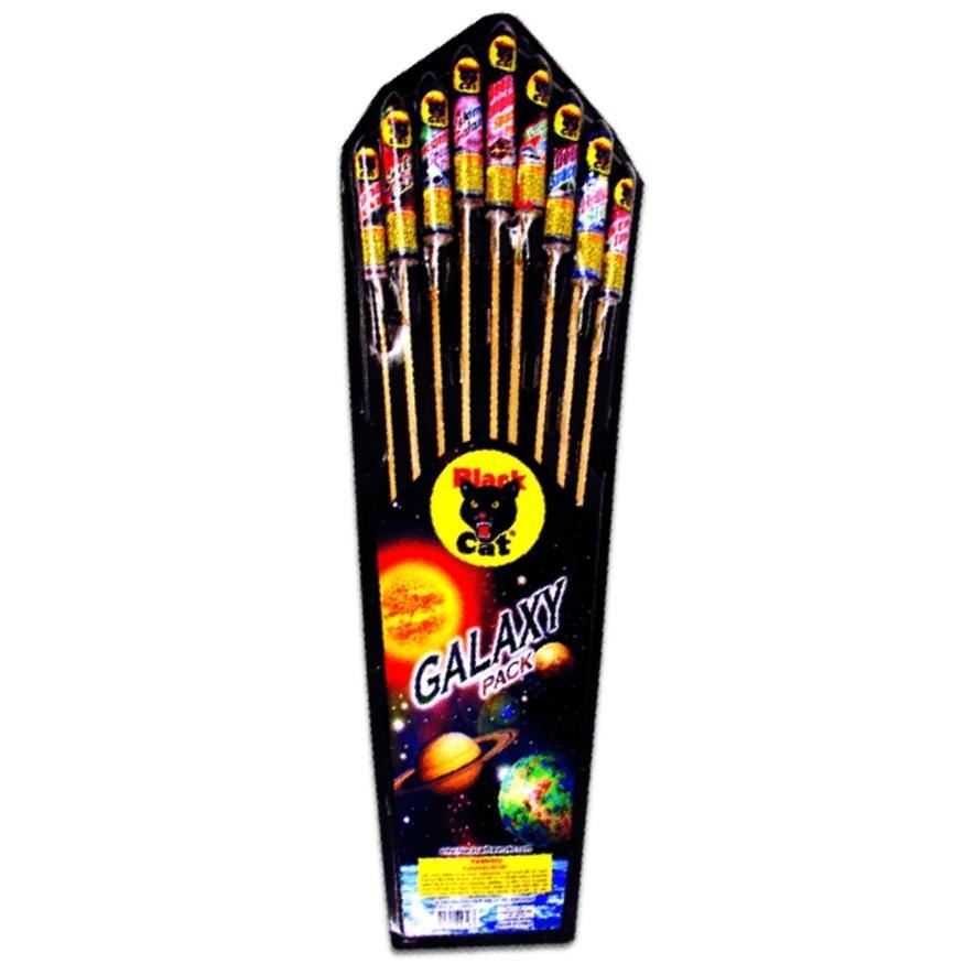 Galaxy Pack | 34.3" Rocket Projectile by Black Cat Fireworks -Shop Online for Large Rocket at Elite Fireworks!