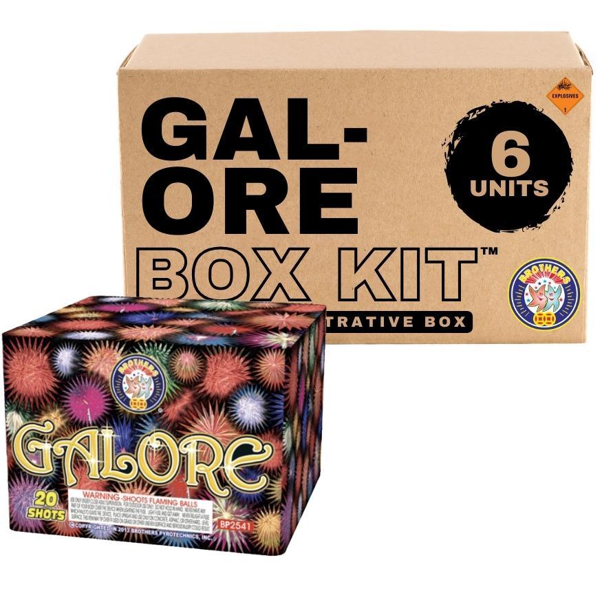 Galore | 20 Shot Aerial Repeater by Brothers Pyrotechnics -Shop Online for Large Cake at Elite Fireworks!