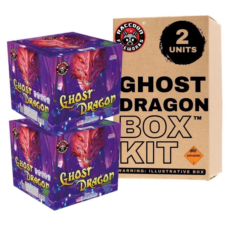 Ghost Dragon - I Want You! | NOAB Set with Variable Box Kit™ Options by Raccoon Fireworks -Shop Online for NOAB Cake at Elite Fireworks!