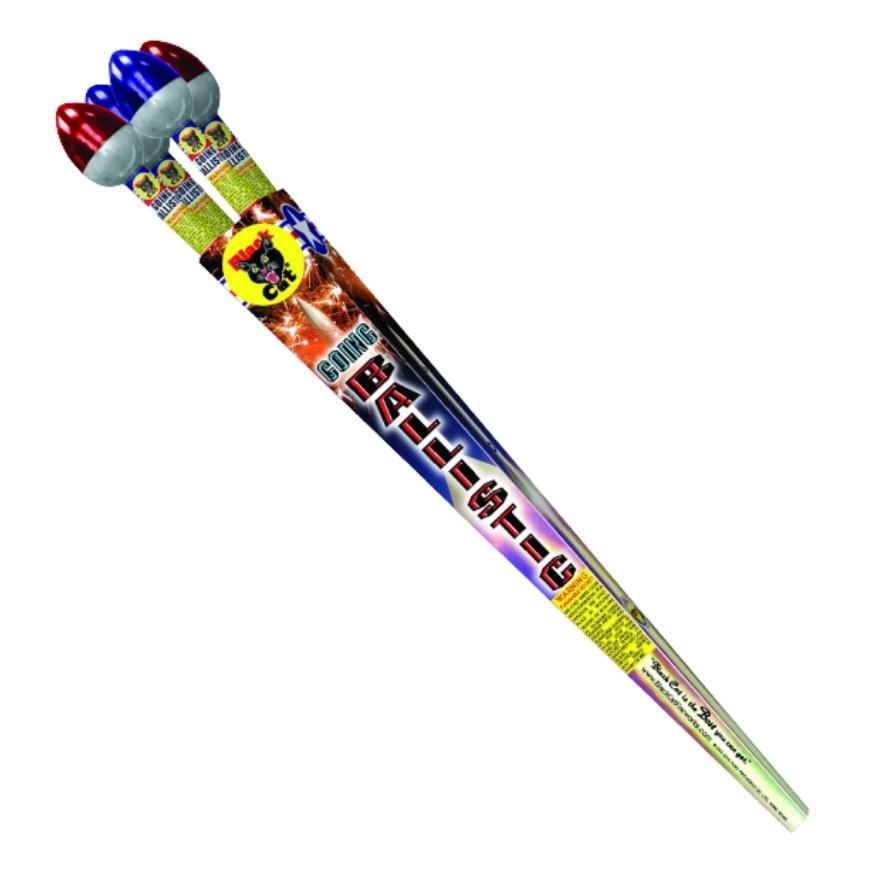 Going Ballistic | 31" Rocket Projectile by Black Cat Fireworks -Shop Online for X-tra Large Rocket™ at Elite Fireworks!