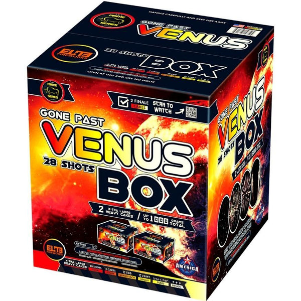 Gone Past Venus™ | 14 Shot Aerial Repeater by Prime Series® -Shop Online for Alloy Cake™ at Elite Fireworks!