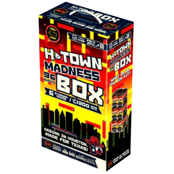 H-Town Madness™ | 16 Shot Aerial Repeater by Prime Series® -Shop Online for Standard Cake at Elite Fireworks!