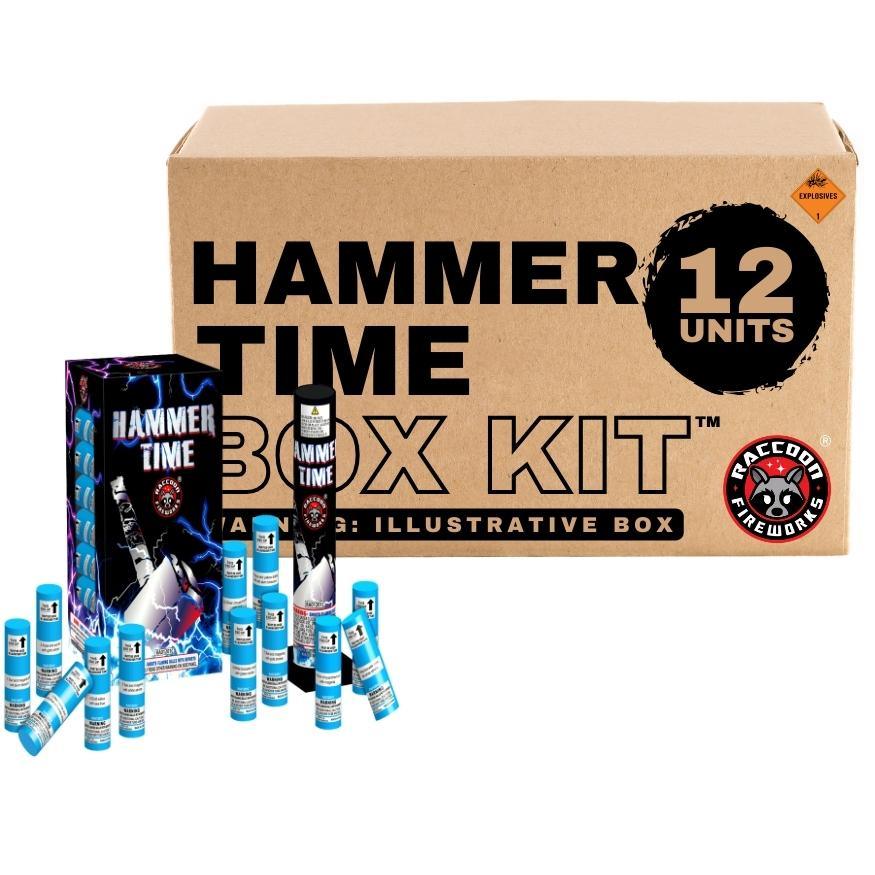Hammer Time | 12 Break Artillery Shell by Raccoon Fireworks -Shop Online for Large Canister Kit™ at Elite Fireworks!