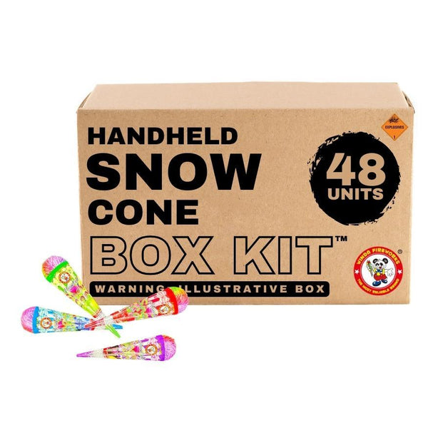 Handheld Snow Cone | Standard Handheld Fountain Spur™ by Winda Fireworks -Shop Online for Standard Novelty at Elite Fireworks!