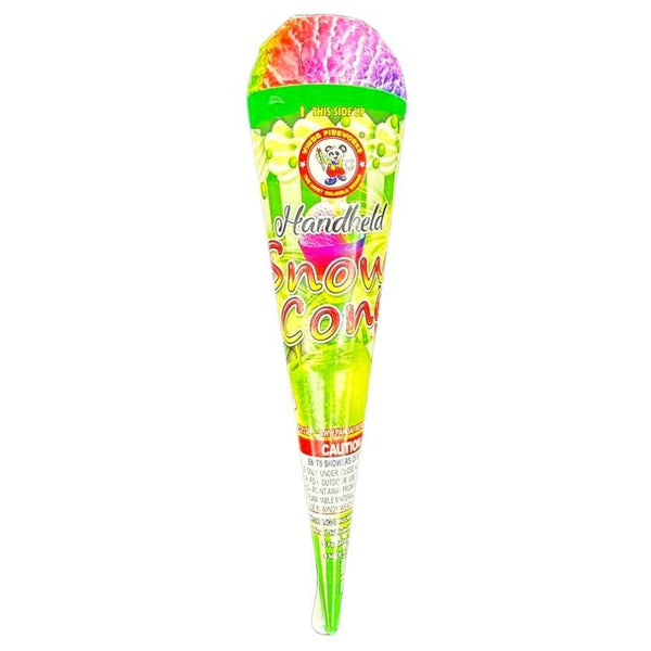 Handheld Snow Cone | Standard Handheld Fountain Spur™ by Winda Fireworks -Shop Online for Standard Novelty at Elite Fireworks!