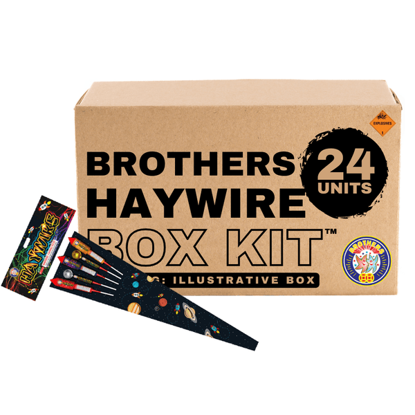 Haywire | 26.8" Rocket Projectile by Brothers Pyrotechnics -Shop Online for X-tra Large Rocket™ at Elite Fireworks!