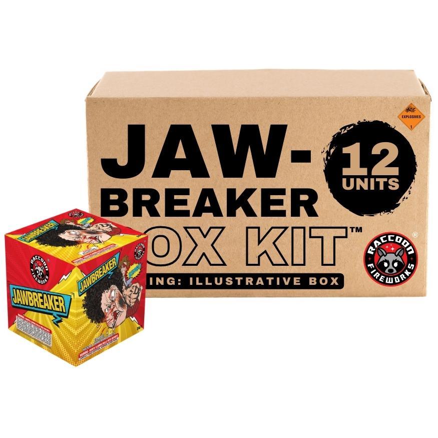 Jawbreaker | 25 Shot Aerial Repeater by Raccoon Fireworks -Shop Online for Standard Cake at Elite Fireworks!