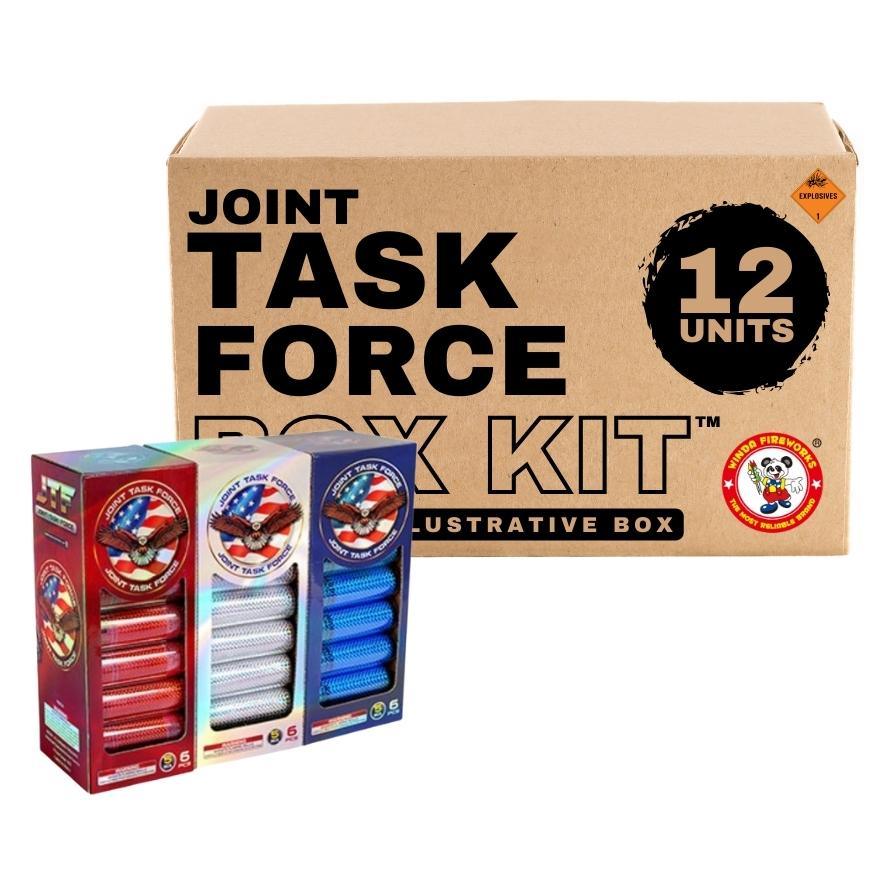 Joint Task Force | 6 Break Artillery Shell by Winda Fireworks -Shop Online for X-tra Large Canister Kit™ at Elite Fireworks!