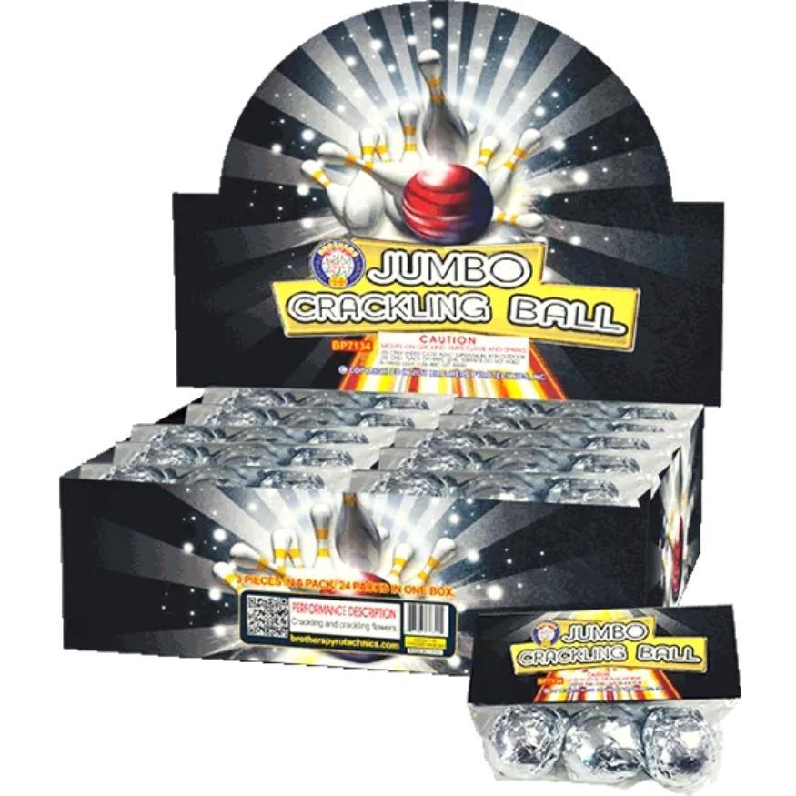 Jumbo Crackling Balls | Chain Crackle Noisemaker by Brothers Pyrotechnics -Shop Online for Large Cracker Select™ at Elite Fireworks!