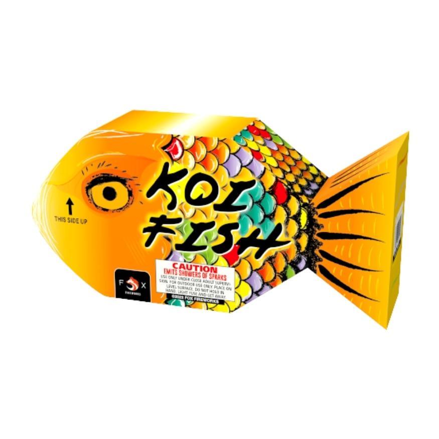 Koi Fish | Large Shower Fountain Spur™ by Fox Fireworks -Shop Online for Large Fountain at Elite Fireworks!