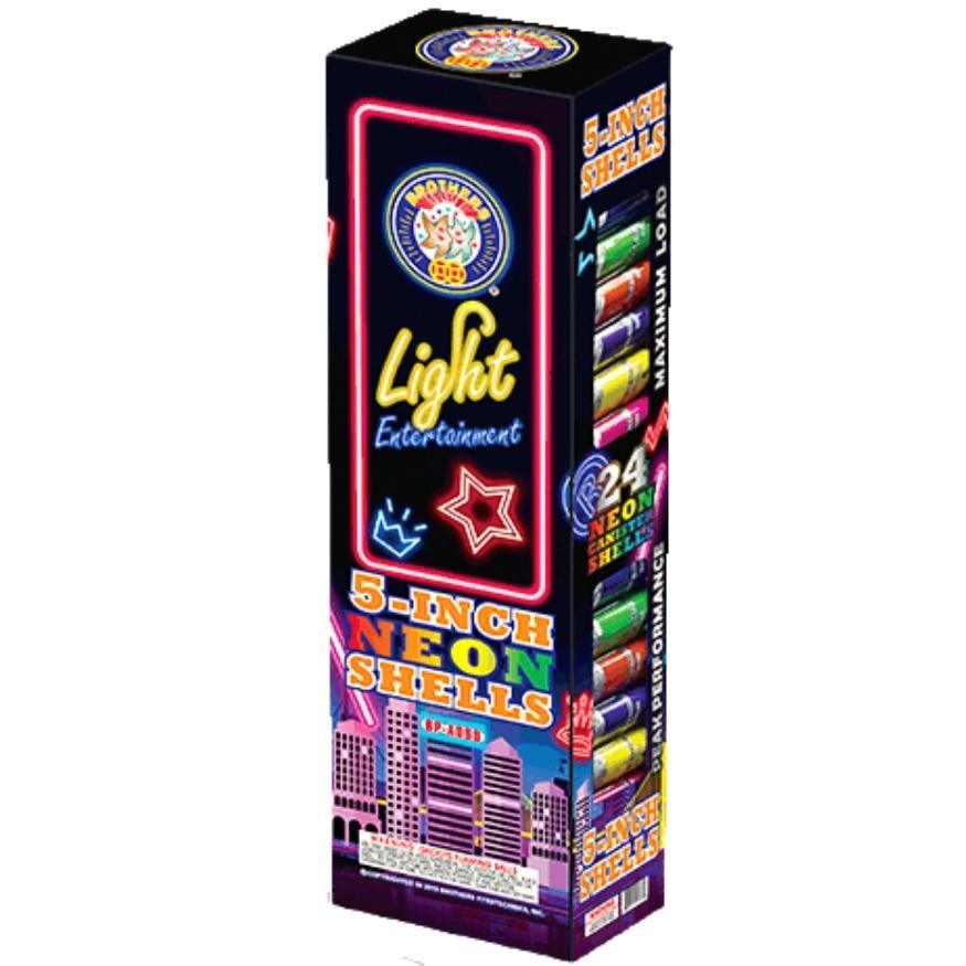 Light Entertainment | 24 Break Artillery Shell by Brothers Pyrotechnics -Shop Online for X-tra Large Canister Kit™ at Elite Fireworks!