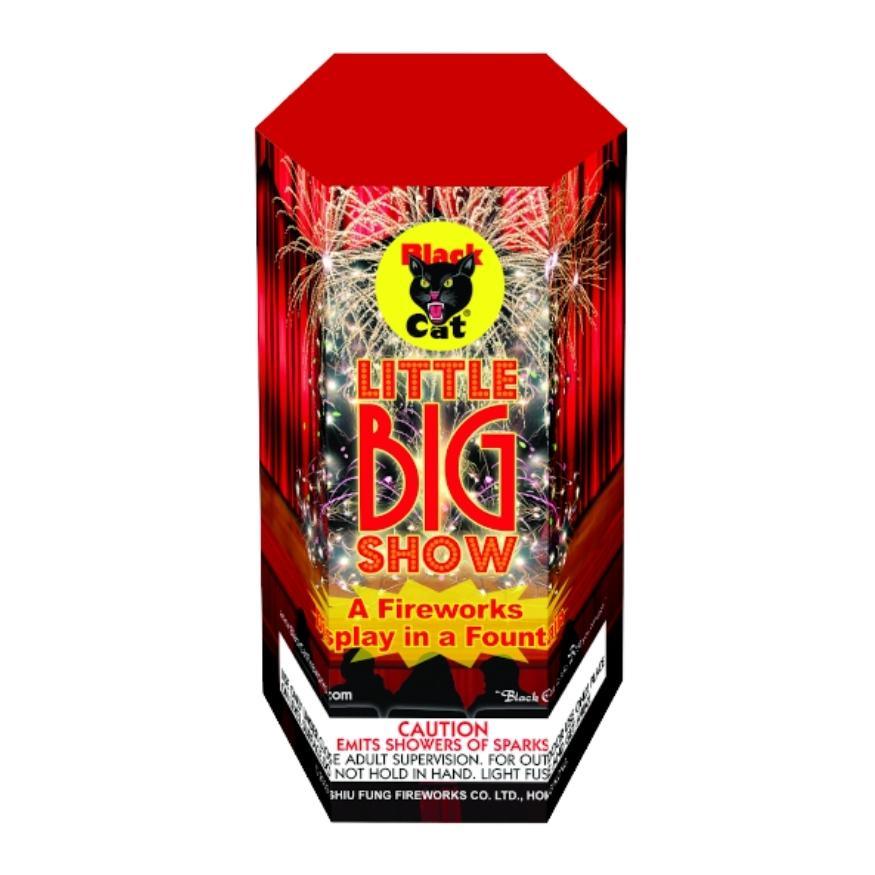 Little Big Show | Large Shower Fountain Spur™ by Black Cat Fireworks -Shop Online for Large Fountain at Elite Fireworks!