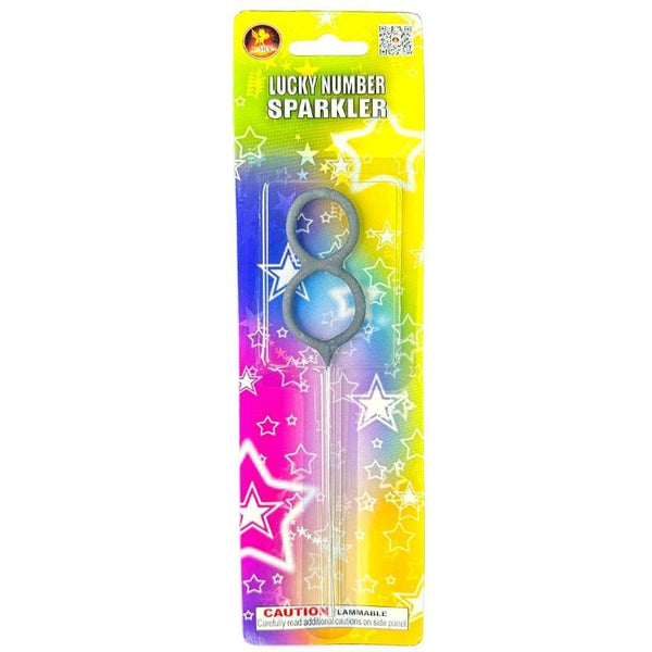 Lucky Number | Metal Handheld Sparkler by T-Sky Fireworks -Shop Online for Standard Sparkler at Elite Fireworks!