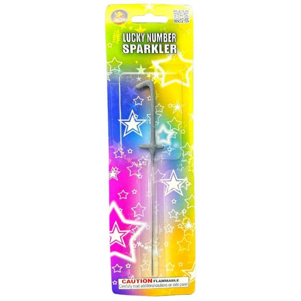 Lucky Number | Metal Handheld Sparkler by T-Sky Fireworks -Shop Online for Standard Sparkler at Elite Fireworks!