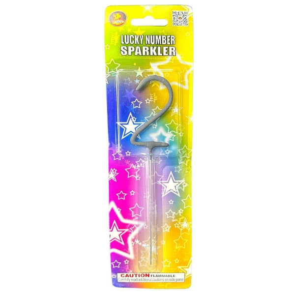 Lucky Number | Metal Handheld Sparkler by T-Sky Fireworks -Shop Online for Standard Sparkler at Elite Fireworks!