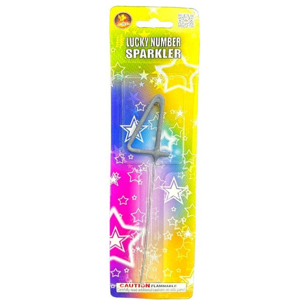 Lucky Number | Metal Handheld Sparkler by T-Sky Fireworks -Shop Online for Standard Sparkler at Elite Fireworks!