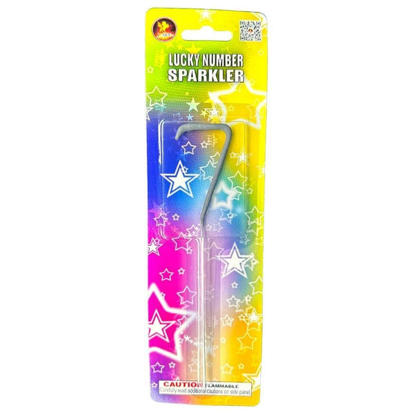 Lucky Number | Metal Handheld Sparkler by T-Sky Fireworks -Shop Online for Standard Sparkler at Elite Fireworks!