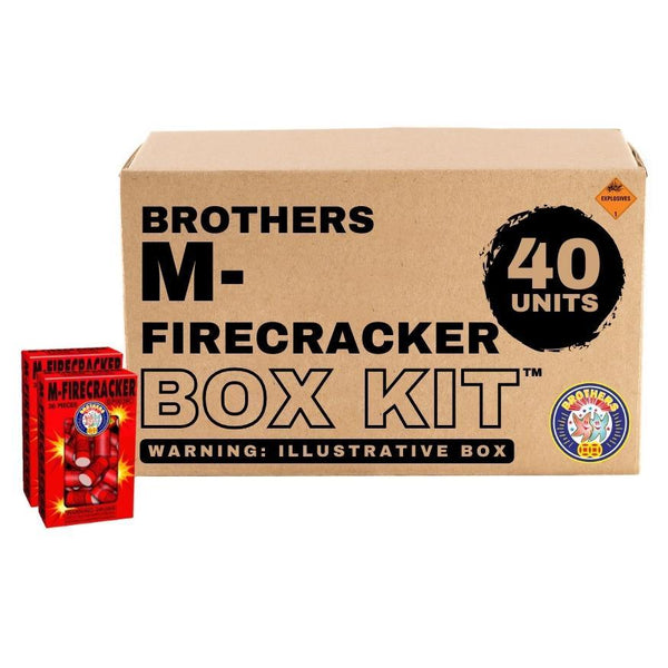 M-Firecracker | 36 Shot Single Cracker Noisemaker by Brothers Pyrotechnics -Shop Online for Cracker Salute™ at Elite Fireworks!