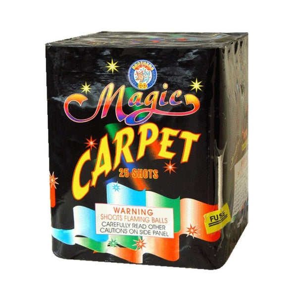 Magic Carpet | 25 Shot Aerial Repeater by Brothers Pyrotechnics -Shop Online for Standard Cake at Elite Fireworks!