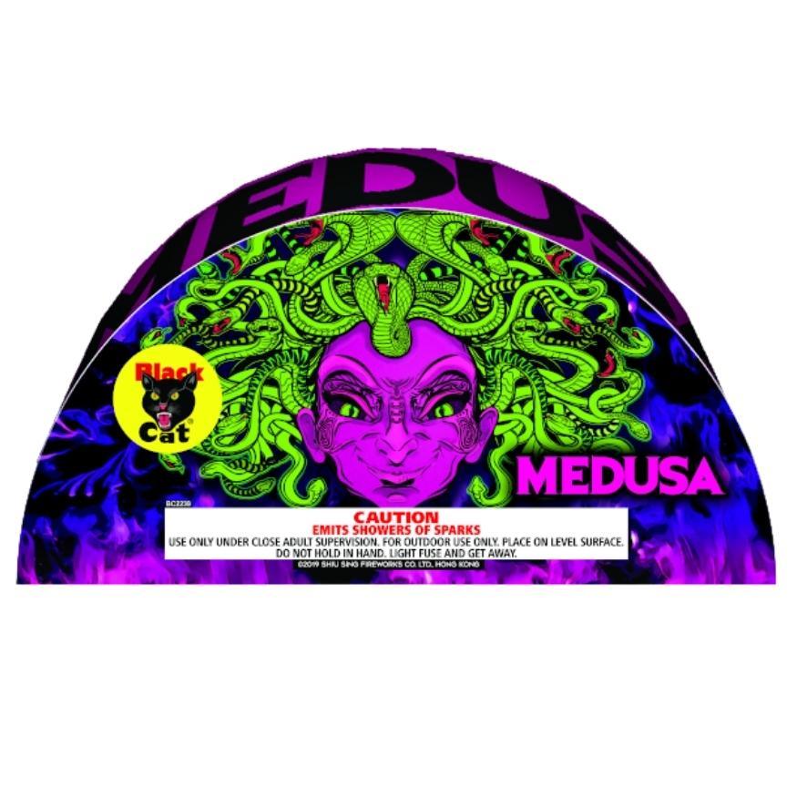 Medusa | Large Shower Fountain Spur™ by Black Cat Fireworks -Shop Online for Large Fountain at Elite Fireworks!