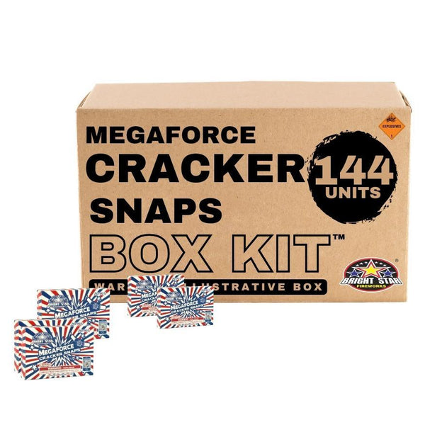 Megaforce Cracker Snaps | 20 Shot Single Snap Noisemaker by Bright Star Fireworks -Shop Online for Large Snapper at Elite Fireworks!