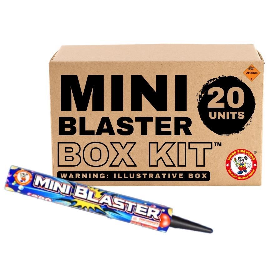 Mini Blaster | 280 Shot Barrage Candle by Winda Fireworks -Shop Online for X-tra Large Candle™ at Elite Fireworks!