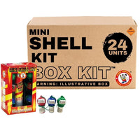 Mini Shell Kit | 6 Break Artillery Shell by Winda Fireworks -Shop Online for <a href=