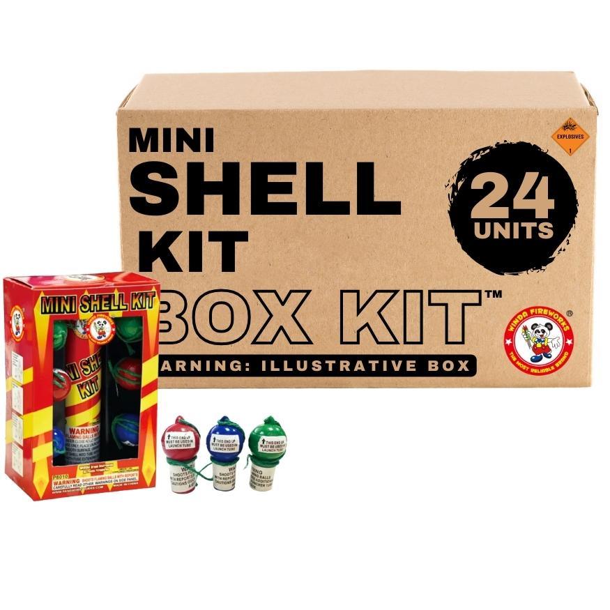 Mini Shell Kit | 6 Break Artillery Shell by Winda Fireworks -Shop Online for Mini Ball Kit™ at Elite Fireworks!