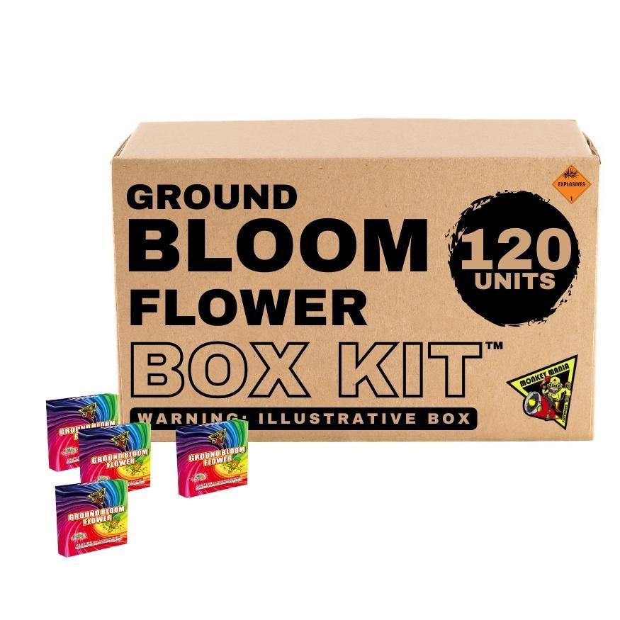 MM Ground Bloom Flower | Rapid Ground Spinner by Monkey Mania -Shop Online for Standard Spinner at Elite Fireworks!