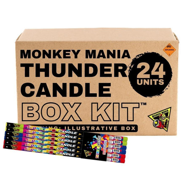 MM Thunder Candle | 10 Shot Barrage Candle by Monkey Mania -Shop Online for Standard Candle at Elite Fireworks!