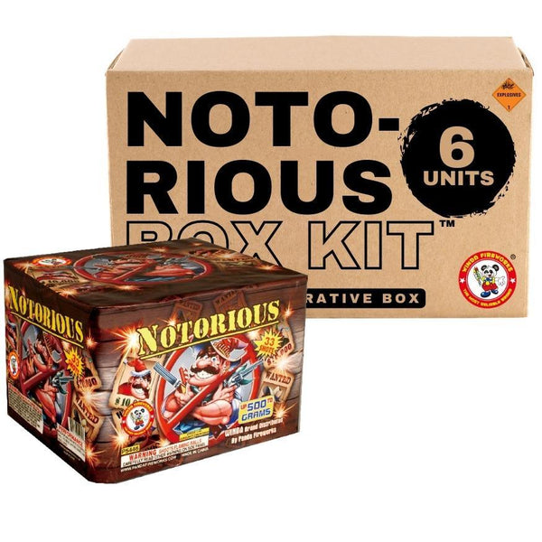 Notorious | 33 Shot Aerial Repeater by Winda Fireworks -Shop Online for X-tra Large Cake™ at Elite Fireworks!