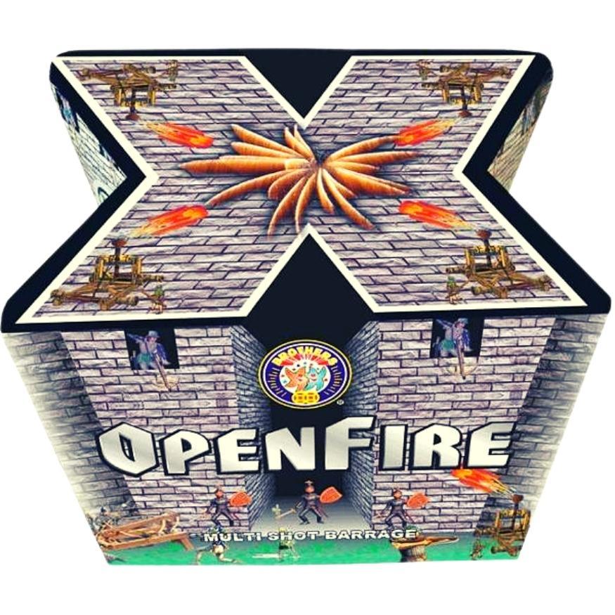 OpenFire | 33 Shot Aerial Repeater by Brothers Pyrotechnics -Shop Online for X-tra Large Cake™ at Elite Fireworks!
