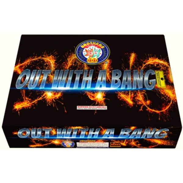 Out With A Bang | 295 Shot Aerial Repeater by Brothers Pyrotechnics -Shop Online for Zipper Cake at Elite Fireworks!