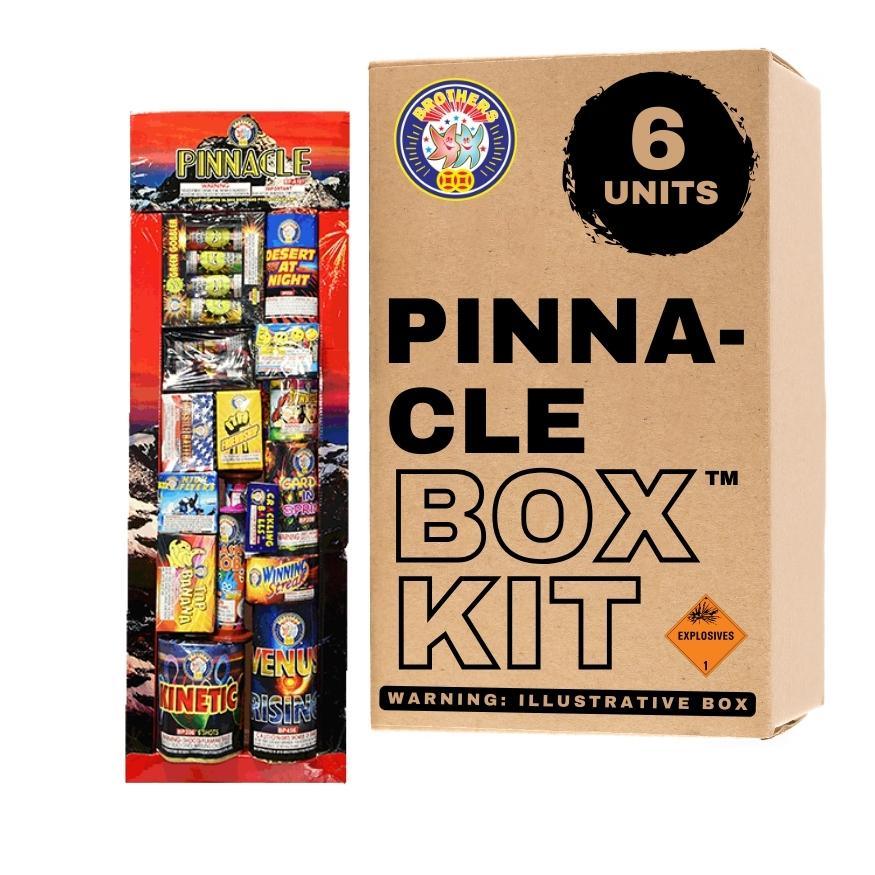 Pinnacle | Aerial & Ground Mix Variety Assortment by Brothers Pyrotechnics -Shop Online for Large Select Kit™ at Elite Fireworks!