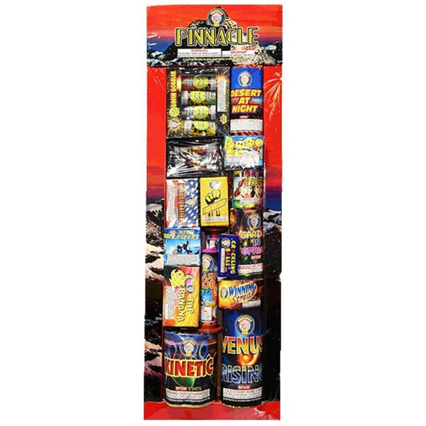 Pinnacle | Aerial & Ground Mix Variety Assortment by Brothers Pyrotechnics -Shop Online for Large Select Kit™ at Elite Fireworks!