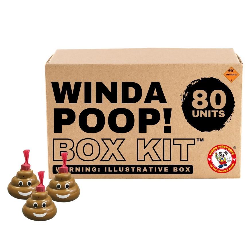 Poop! | Plastic Waste Shape Smoke Fountain Ground Novelty by Winda Fireworks -Shop Online for Large Novelty at Elite Fireworks!