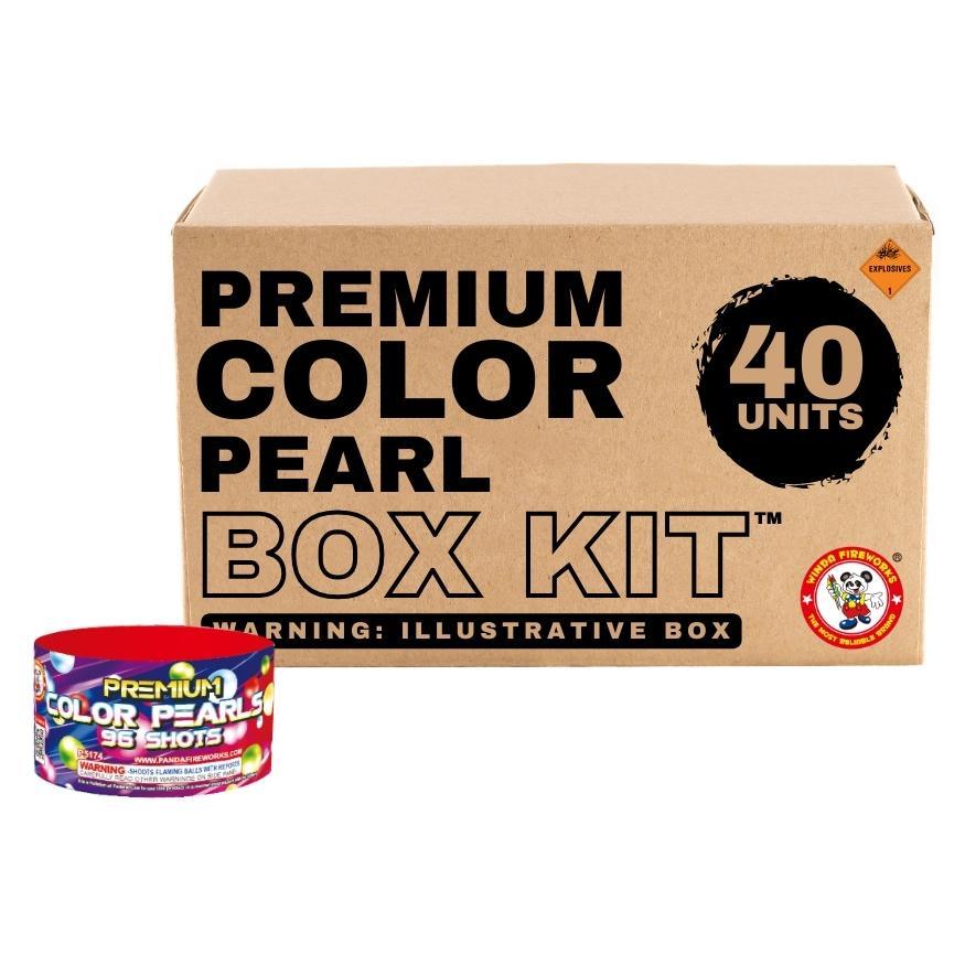 Premium Color Pearl | 96 Shot Aerial Repeater by Winda Fireworks -Shop Online for Standard Cake at Elite Fireworks!